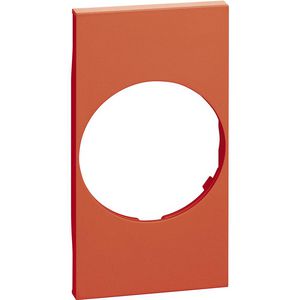Afdekplaat WCD noodverlichting. rood 2 modulen LivingNow