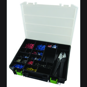 Assortimentdoos kabelschoenen kleurserie DIN I in PVC Koffer