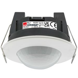Bewegingsmelder Plafondmontage 360gr. IB wit IP23 8m 1Kanaal