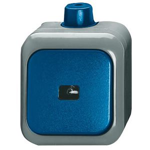 Opbouw wip-impulsdrukker 1-polig l IP 66 10A 250V AC