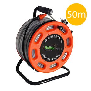 RoBust LED Rope Plus 50M 9W/m 850lm/m 4000K IP65 op haspel