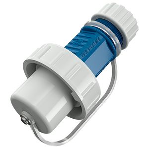 Contactstop 16A 2P+A 230V IP68 SCH grijs/blauw