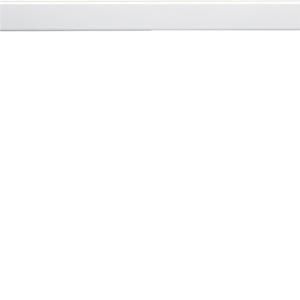 Deuromlijstingsgoot deksel 17x52mm verkeerswit VVE=2