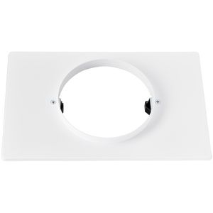 Renovatieplaat 180x278mm met gat 125mm tbv STR ventiel