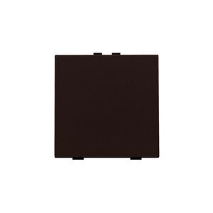 Enkelv. drukknop Home Control dark brown