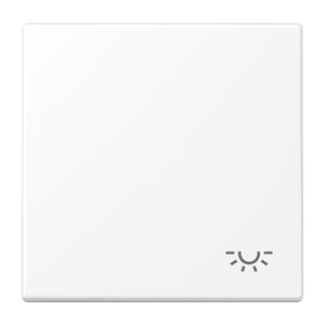 Schakelwip LS990 matwit m.symbool licht