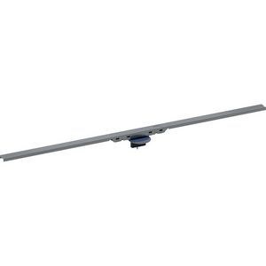 Douchevloergoot Cleanline50:L=30–110Cm,Zwart Chroom/Geb.