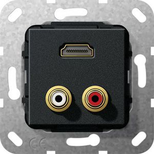 C-Audio HDMI verloopkab. Basiselement zwart m
