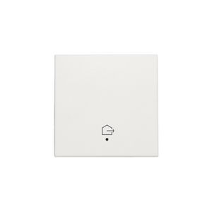 Afwerkingsset lens geconn. enkelv. Schakelaar white