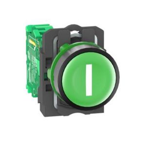 Draad- en batterijloze drukknop Kunststof Groen MarkeR