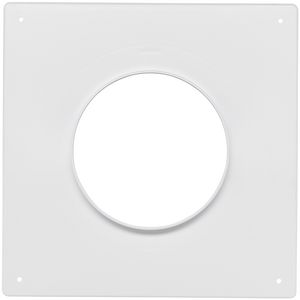 Renovatieplaat 250x250mm met gat 125mm  tbv STR ventiel