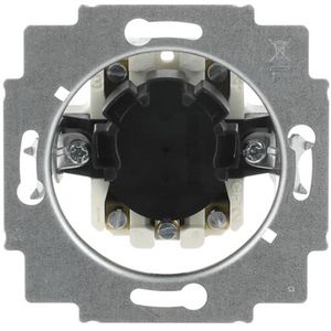 Inbouw jaloezieschakelaarsokkel schak-puls 1P 10 AX 250 V AC