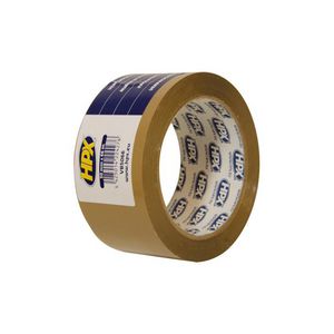 Zelfklevende tape HPX verpakkingstape 50mmx60m Bruin