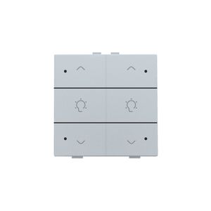 Dubbele dimbediening met led Home Control sterling