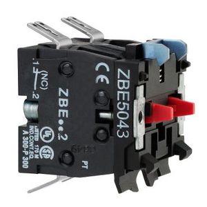 double contact block"s for head Ø22 2NC Faston connector