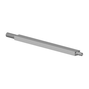 Aansluiting 505x35x21mm Champagne geborsteld