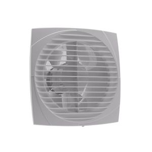 Badkamer-/ toiletventilator D 150 wit