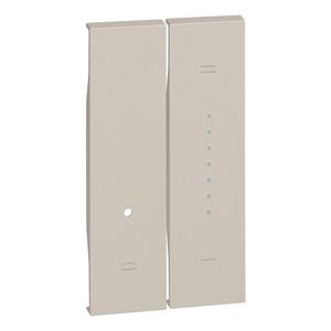 Toets dimmer zand 2 modulen LivingNow