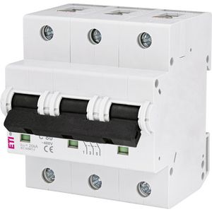 Installatieautomaat ETIMAT 10 C-karakteristiek 80A 4,5mod. 3-polig 10kA