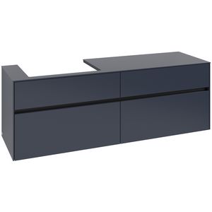 Wastafelonderkast Collaro 1600x548x500mm Marine Blue C022B0VQ