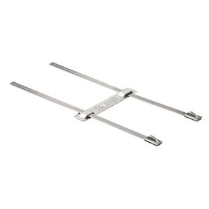 Kabelcoderingsyst. zilver Mixed characters Stainl VVE=100