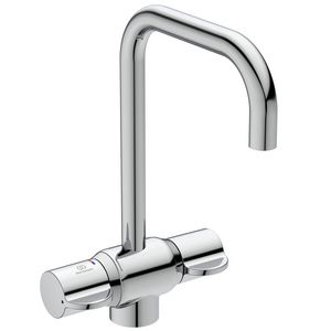 Medical Therm 1-gats keukenthermostaat chroom draaibare uitloop