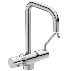 Medical Therm 1-gats keukenthermostaat chroom draaibare uitloop
