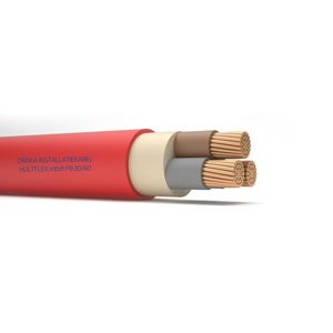 Haspel a 1000m. installatiekabel halogeenvrij HULTFLEX FB 30/60 0,6/1kV RD 1x120mm² (zwart)
