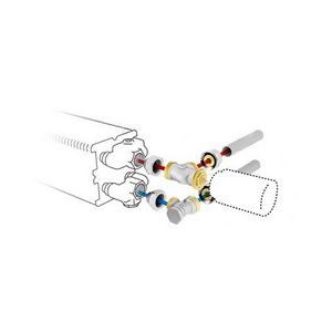 Set 225 Wand 2P 3/4EC JW Ks-Vpe/Alu diam.16/2