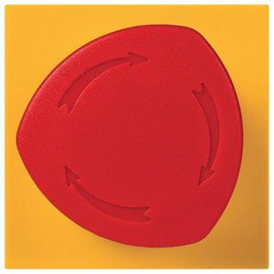 Noodstopschakelaar 1/4 draai Mosaic