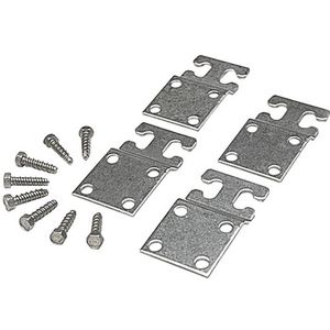 Aria bevestigingsvoetjes inox set 4st.