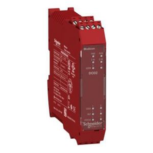 Expansiemodule 2 discrete uitgangsparen Schroefk Safety