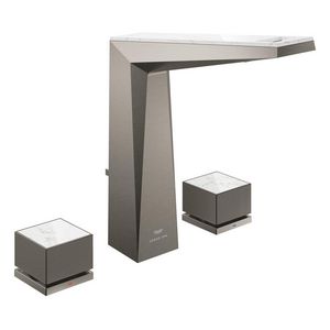 Allure Brilliant Private Collection M-size graphite w/ white Caesarstone knob handles
