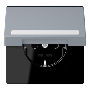 Wandcontactdoos R/A klapd tekstv. slagvast S+ LC4320O