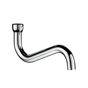 Onderuitloop getrokken draaib. Ø22 H.80 L.300 moer 3/4"