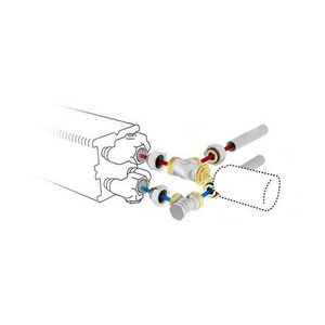 Set 25 Type 6 Wand 2P JW Vpe/Alu diam.16/2