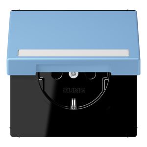 Wandcontactdoos R/A klapd tekstv. slagvast S+ LC4320N