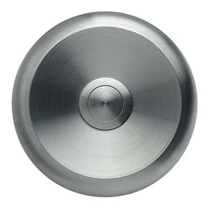 RVS beldrukker rond opbouw