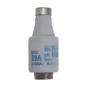 Zekering laagspanning 20A AC 500V D2 aR IEC ultra VVE=25