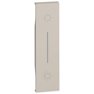 Toets 2 x drukknop zand 1 module LivingNow
