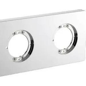 Rozet 2-gats 100x183mm A963725AA chroom