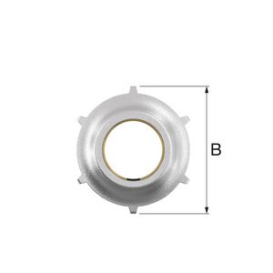 Set a 2st. aansluitkoppelingen 3/4"euroconus x 15mm knel