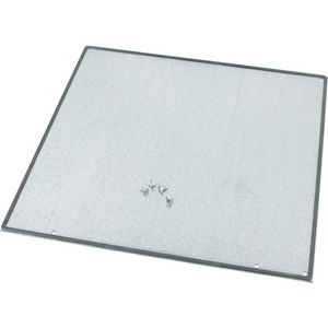 Dak- bodemplaat gegalvaniseerd 2.5mm gesloten IP55 1000x600