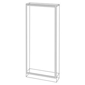 2 HORIZONTALE PROFIELEN-IP30-L600-QDX630H/1600H