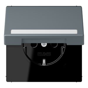 Wandcontactdoos R/A klapd tekstv. slagvast S+ LC4320H