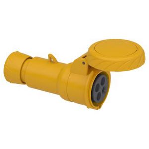 Koppelcontactstop FAST 3P+A 16A 100-130V AC 4h IP6 PratiKa