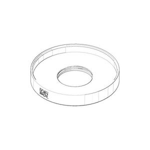 Rozet DB logo 60x9mm chr