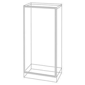 2 VERTICALE PROFIELEN-IP30-H1800-QDX630H/1600H