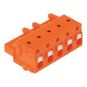 1-draads FE steker Druk oranje 2231-705/008-000 VVE=50