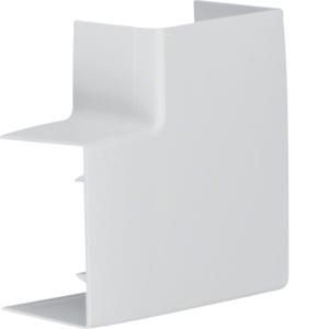Vlakke hoek voor goot 40x60mm LF lichtgrijs